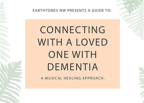 Dementia And Music Therapy — Earthtones Northwest Music Therapy Art
