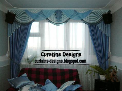 Blue Living Room Curtain Ideas Zion Modern House