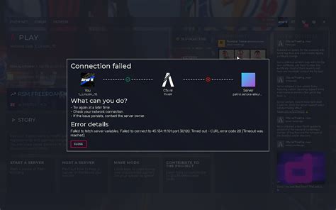 Fivem Connection Failed With Error Code How To Fix It Games Manuals