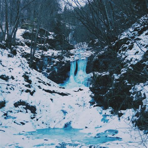 Free Images Water Nature Forest Snow Winter River Mountain