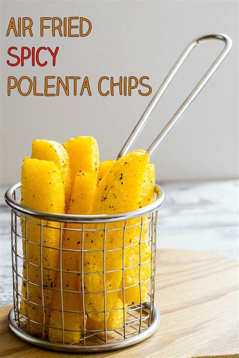 Recipes » air fryer » homemade french fries in air fryer & pressure cooker crisplid. Air Fried Spicy Polenta Chips in the Optimum HealthyFry ...