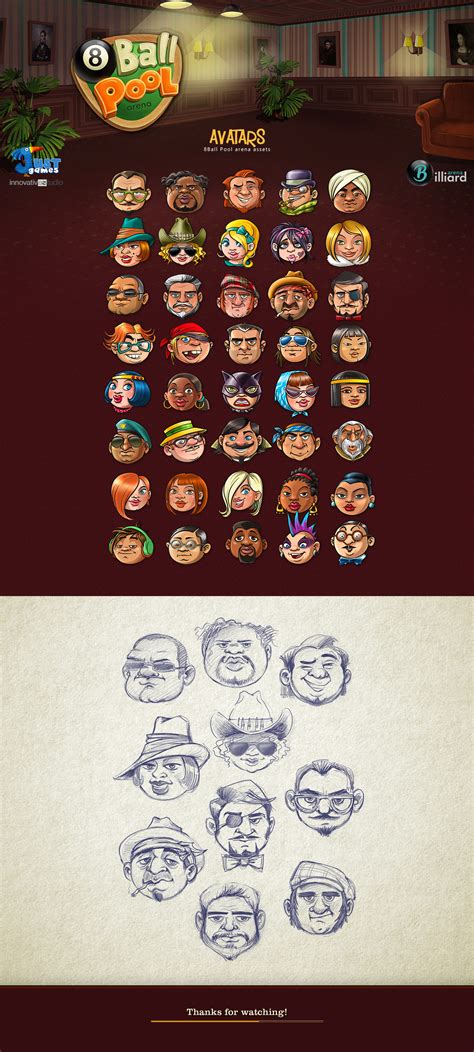 How to change avatar in 8 ball pool | royal shahwaz gaming. 8Ball Pool Arena: Avatars on Behance