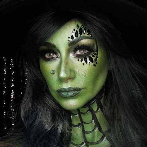 33 easy witch makeup ideas to get you pumped for halloween halloween makeup witch pretty