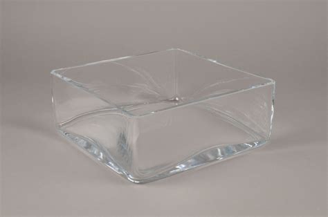 Glass Square Bowl