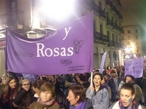 Pan Y Rosas En Barcelona Semana De Lucha Por El 8 De Marzo