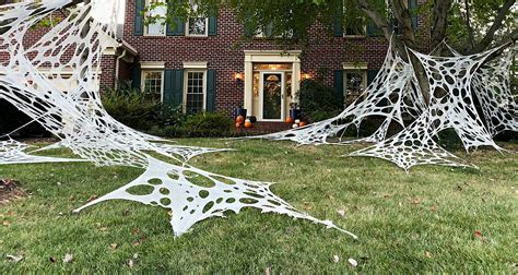 How To Make Giant Halloween Spider Webs South Lumina Style