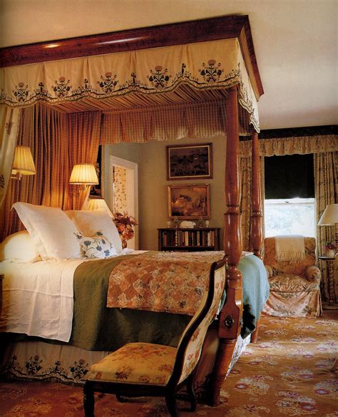 The Bedroom That Bunny Williams Designed For Herself In Her New England