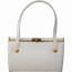 White Ostrich Purse Vintage 1950s Kelly Bag Genuine Leather Doral From 