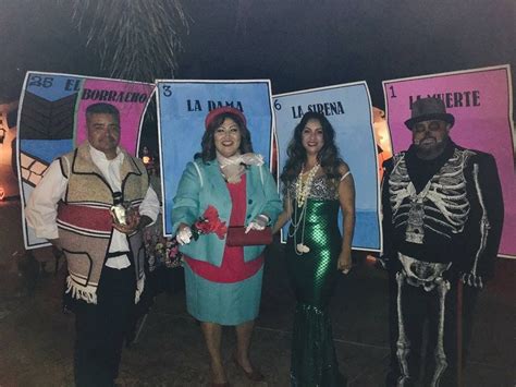 la loteria la dama el boracho la sirena la muerte couple halloween costumes mexican