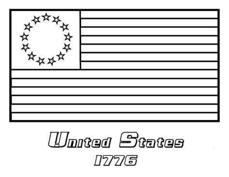 The federal flag of the united states is, also known as, stars and stripes, old glory, grand union, star spangled banner, the red white and blue, and flag of our fathers. USA Flag Coloring Pages And Other Free Printable Coloring ...