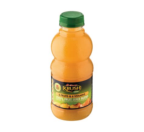 Clover Krush Krush Fruit Juice All Variants 10 X 500ml Makro