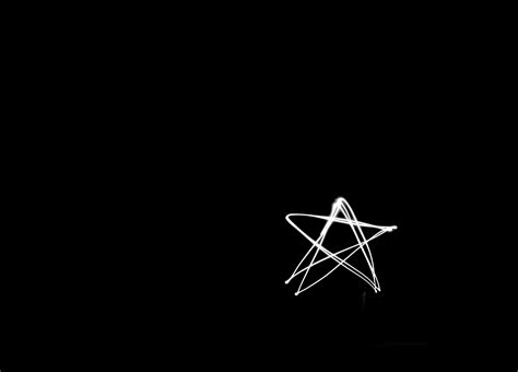 Star Illustration Star Black Background Light Hd Wallpaper