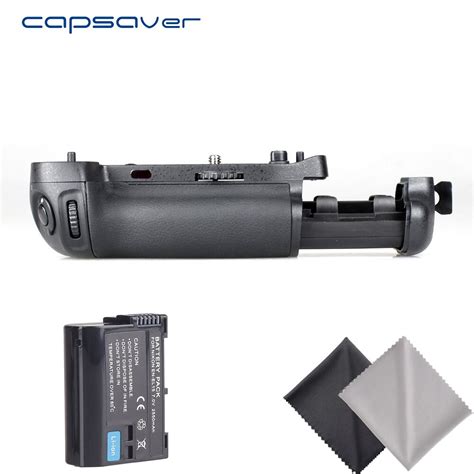 capsaver Vertical Battery Grip with 1pc EN EL15 Battery for NIKON D750