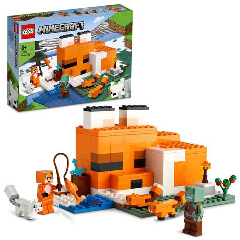 Offer Bmstores Lego Minecraft The Fox Lodge Bmstores