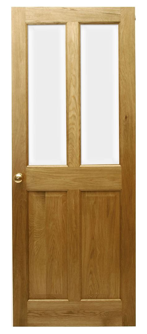 1 for quality oak veneer and solid oak doors. Victorian 4 Flat Panel Half Glazed Solid Oak Door | Solid ...