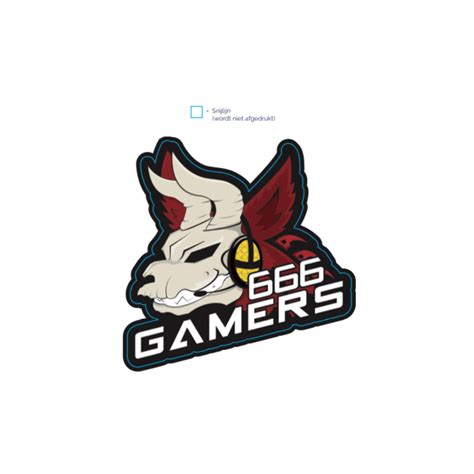 666 Gamers Stickers