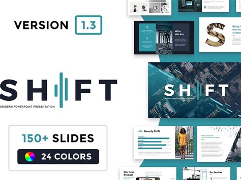 Shift Modern Powerpoint Template by Templates on Dribbble