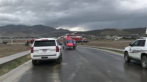 Lightning Strike Knocks Utah Hiker Unconscious Man Airlifted To