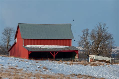 Red Barn Nice Looking Polk County Red Barn Carl Wycoff Flickr
