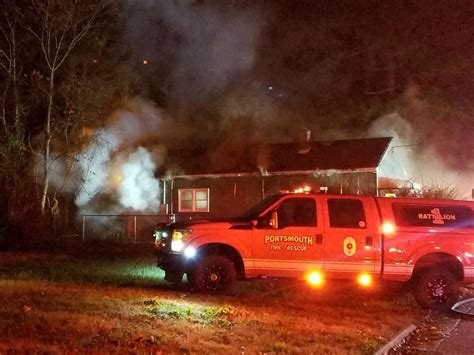 House Under Renovation Catches Fire In Portsmouth
