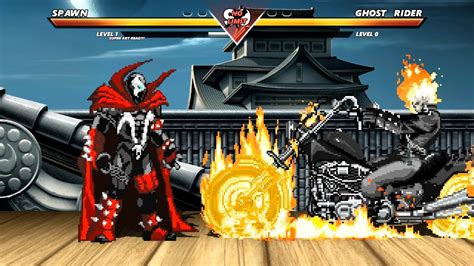 Spawn Vs Ghost Rider Highest Level Awesome Fight Youtube