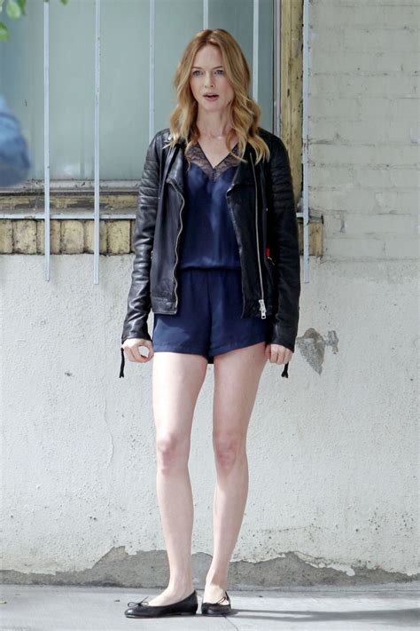 Heather Graham On The Set Of Half Magic In Los Angeles June 2015