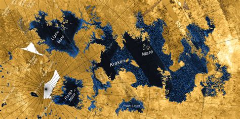 The Mysterious ‘lakes On Saturns Moon Titan Astronomy Now