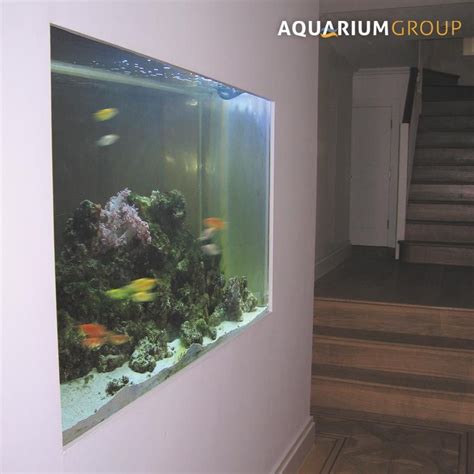 Shop our selection of pirate, natural, or beach theme ornaments and update your fish tank instantly. large through wall marine fish tank basement conversion ...