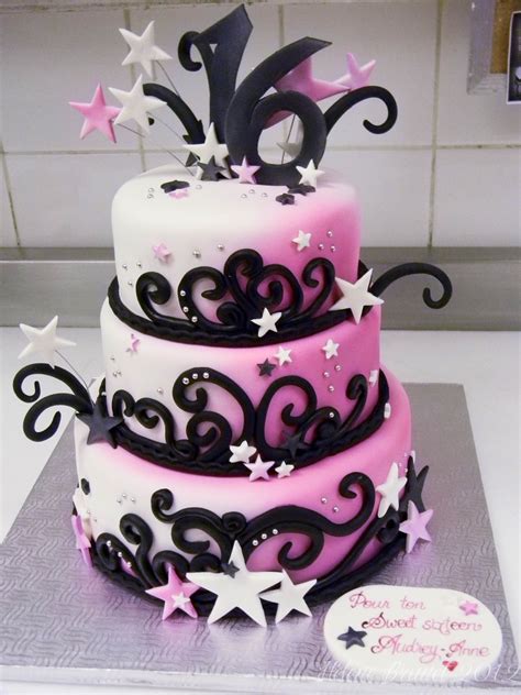 It is very easy to decorate name on this birthday. Sweet Sixteen Birthday Cake - CakeCentral.com