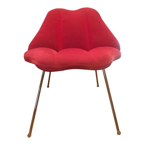 ( 19 reviews) item #: Modern Pop Art Pink Lip Chair | Chairish
