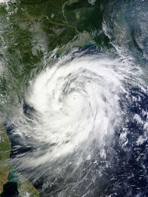 As a category 5 hurricane. Cyclone Phailin - Wikipedia