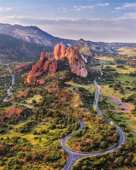 Garden Of The Gods Is A Public Park Located In Colorado Springs
