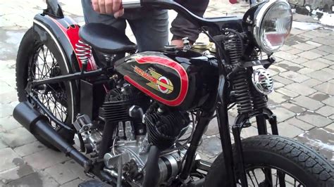 Antique Harley Davidson 1932 Vl Bobber Youtube
