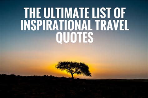 Travelling Quotes