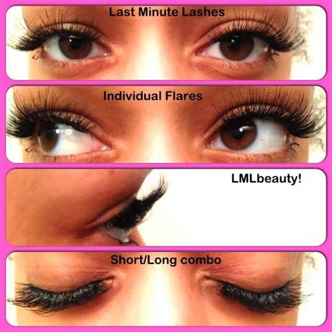 last minute lashes lml cincinnati individual flare eyelashes vs semi permanent lashes
