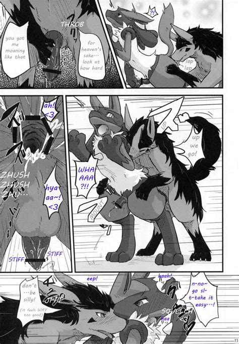 Rule 34 Anal Anal Sex Censored Cum Fur Furry Gay Knot Lucario Male Mightyena Nintendo No