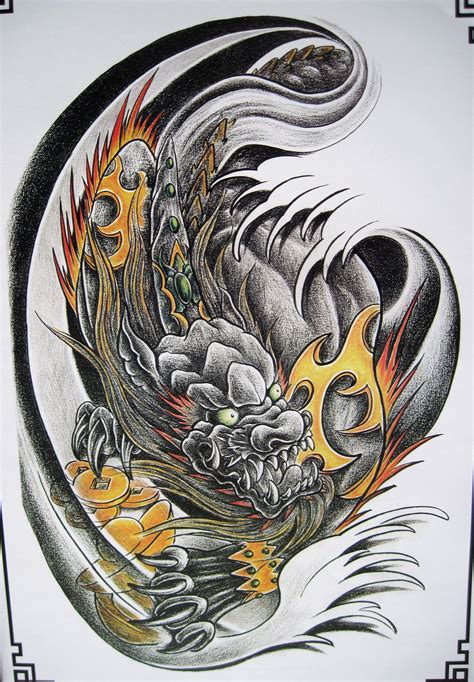 Pdf Format Tattoo Book 79 Pages Various Beautiful Dragon