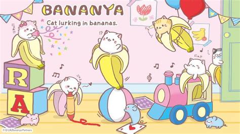 bananya cat lurking in bananas anime book ts fun