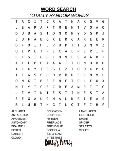 Large Print Word Search Puzzles For Seniors Printable Word Search