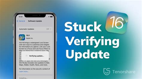 top 5 ways to fix iphone stuck on verifying update [ios 16] youtube