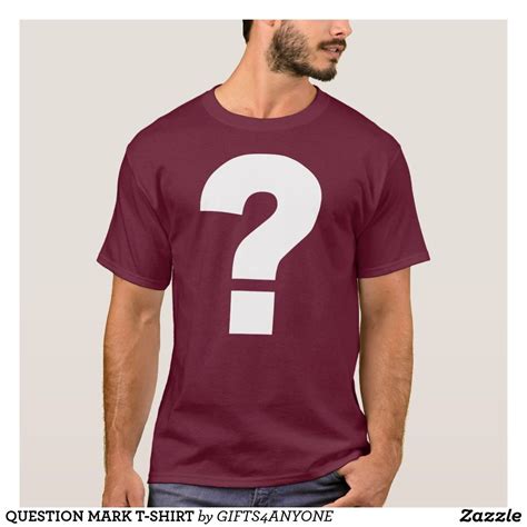Question Mark T Shirt T Shirt Shirts Shirt Designs