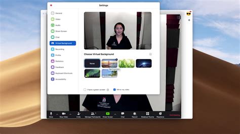 How To Enable Zoom Virtual Background On Your Desktop App Youtube