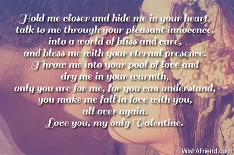 I Fall In Love With You Everyday Valentines Day Poem