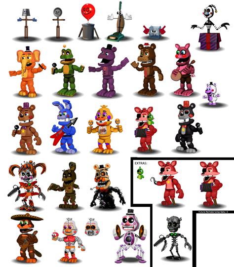 最新 All Five Nights At Freddys 6 Characters 202665 All Five Nights At