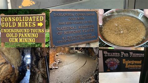 Dahlonega Gold Mine Underground Tour Gold Panning And More Youtube