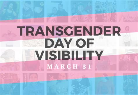 international transgender day of visibility the montrose center