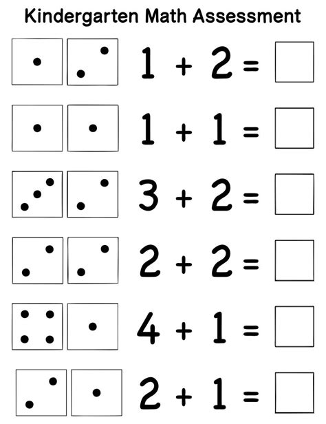 10 Best Kindergarten Assessment Math Printables Pdf For Free At Printablee