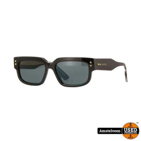 gucci gucci gg1218s 001 black grey zonnebril nieuw used products amstelveen