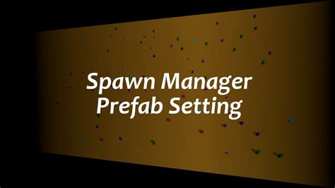 Simple Spawn Manager Tutorial Youtube