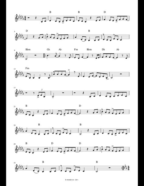 Onecritsurlesmurs Sheet Music For Voice Download Free In Pdf Or Midi